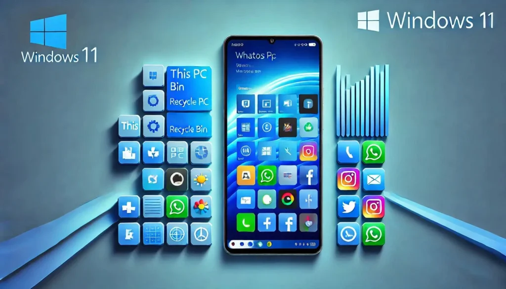 Windows 11 Launcher For Mobile - Apk Ballo