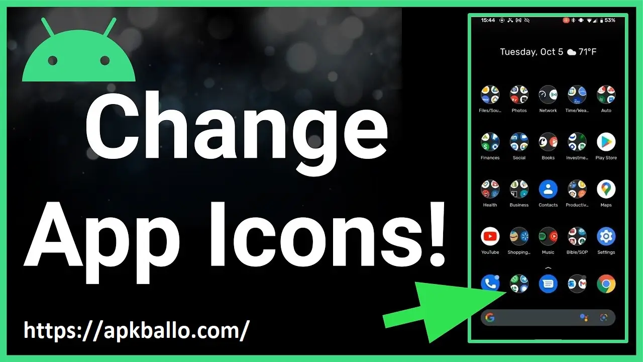 Mobile Apps Icon Changer