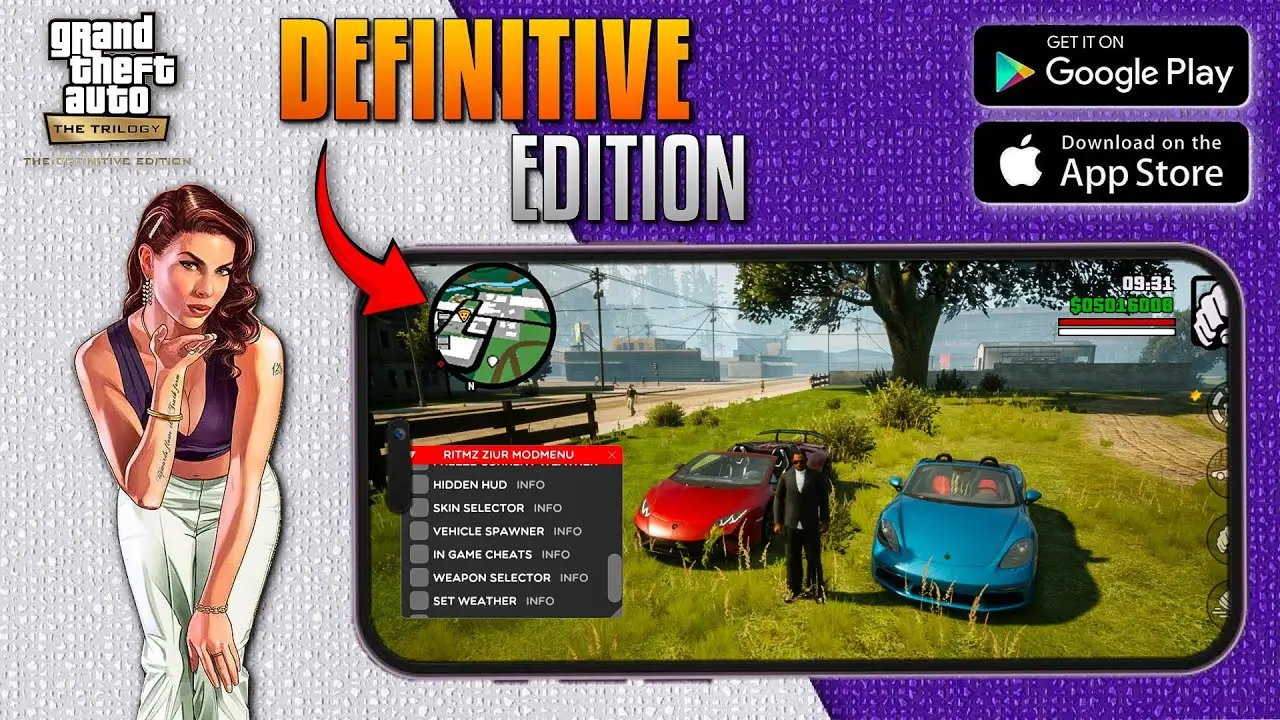 GTA SA Definitive Edition vs GTA SA