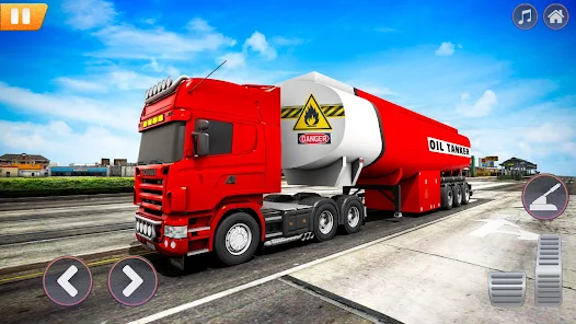 Truck Driving Simulator Mobile Games