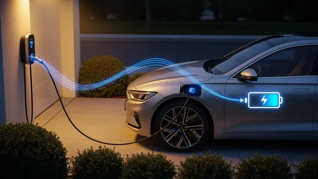 Do Not Store Your EV Fully Charged