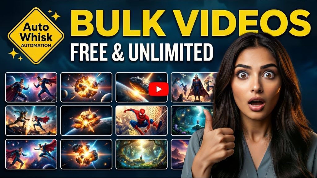 Whisk AI + Grok AI = 1000 Shorts (One-Click AI Automation)