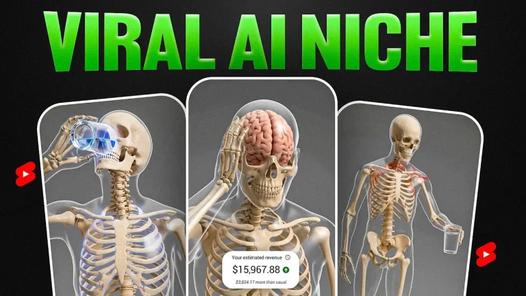 AI Skeleton Videos Make || Make Money with Ai