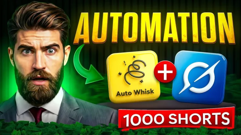 Whisk AI + Grok AI = 1000 Shorts (One-Click AI Automation)