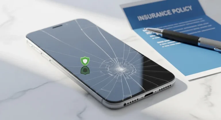 does insurance cover a cracked screen if you drop it