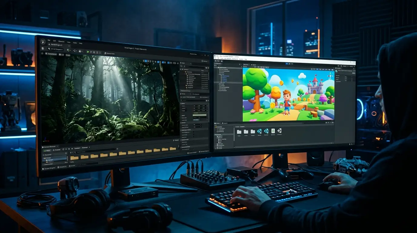 How Game Engines Like Unreal and Unity Actually Work